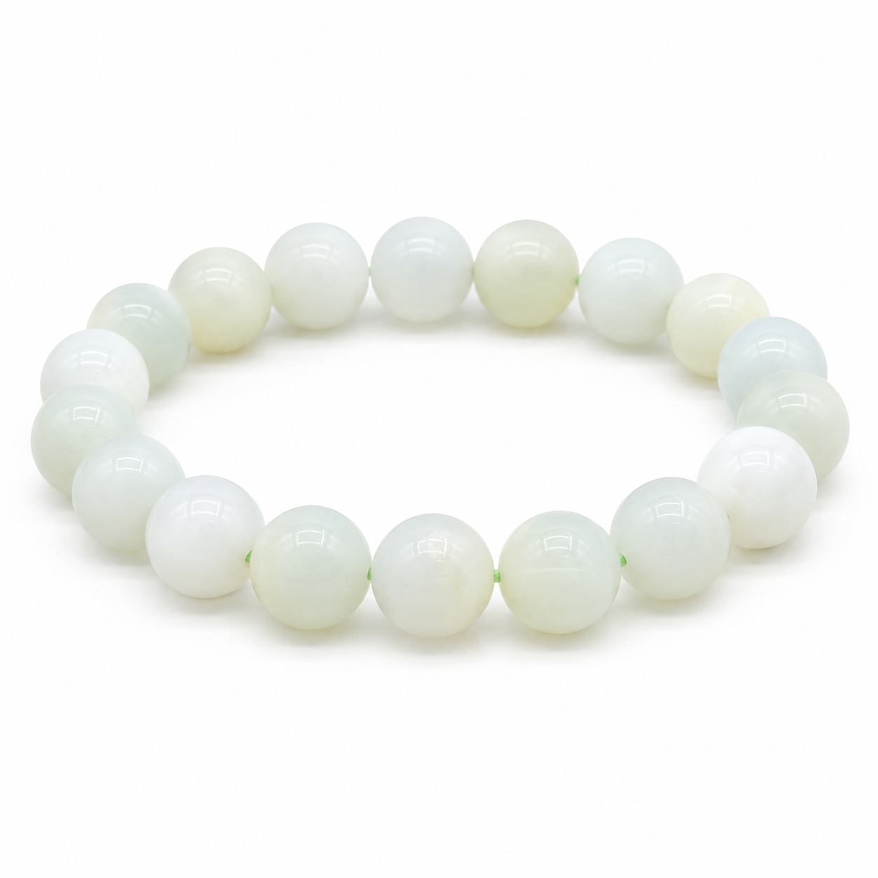Green Opal Bracelet, 11–12mm