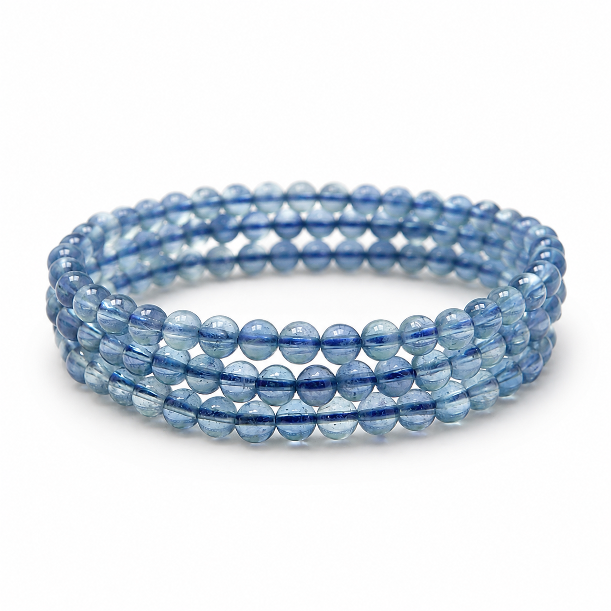 Aquamarine multi-wrap.
