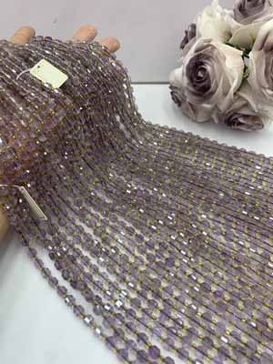 Light Amethyst Lulutong 6mm, 38cm Long Strand