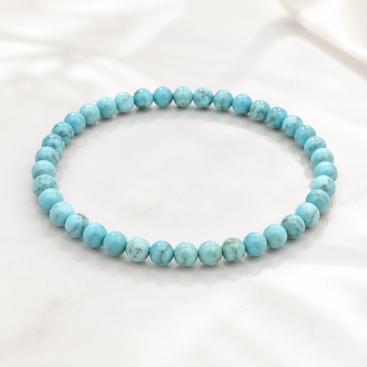 Turquoise 6mm Bracelet
