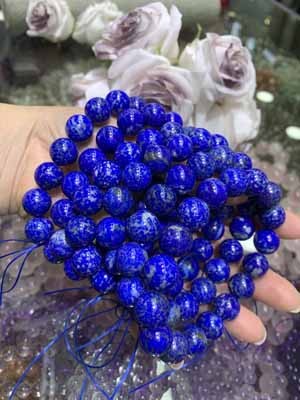 Lapis Lazuli Bracelet 8mm–14mm
