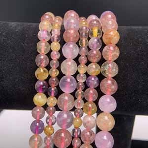 Super Seven semi-finished (8-6-4mm) long chain 39cm